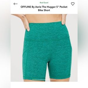 Aerie hugger biker shorts